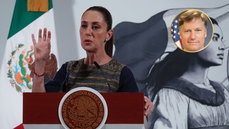 Sheinbaum confirma visita de subsecretario de estado, Christopher Landau a México el 11 de junio
