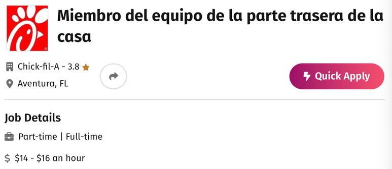 empleo miami