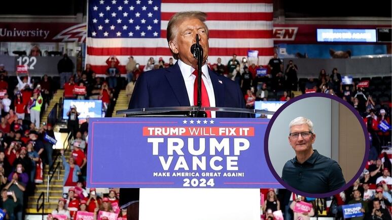 donald trump tim cook