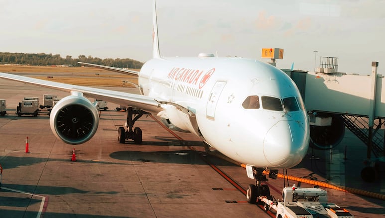 Avión comercial Boeing