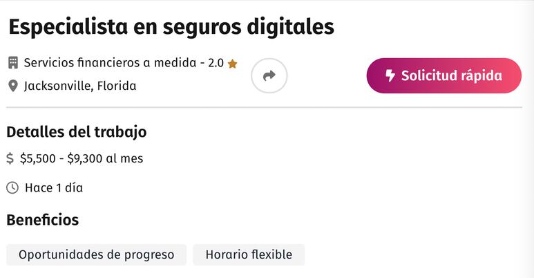 vacantes de empleo