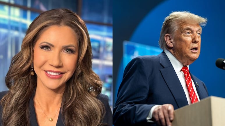 Trump y Kristi Noem amenazan con demanda a CNN por filtrar información y promover aplicación que ayuda a migrantes ilegales