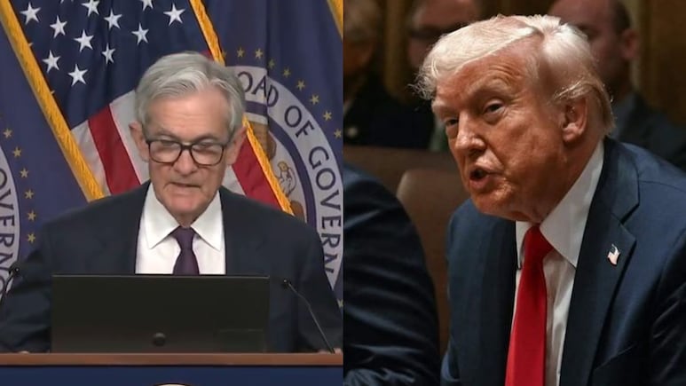 Donald Trump califica de “tonto” a Jerome Powell, titular de la FED por mantener tasas de intéres