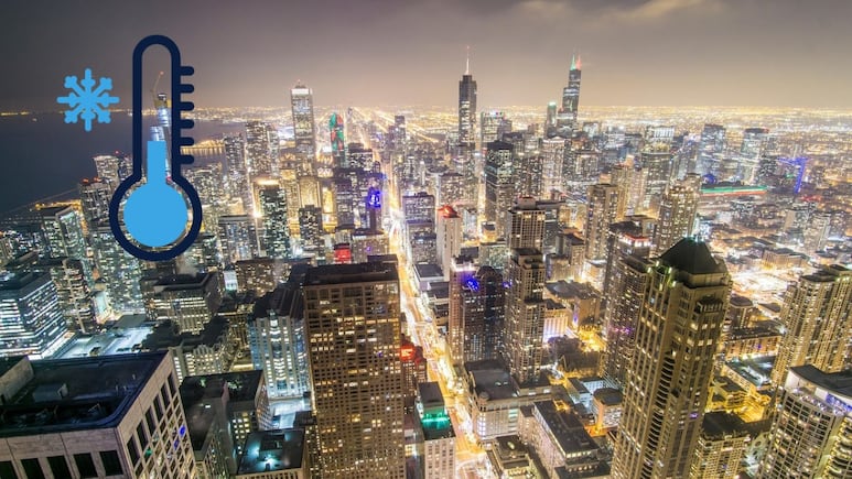 ¿Hasta cuándo durarán las bajas temperaturas en Chicago?