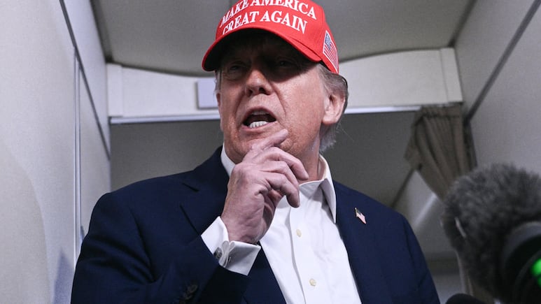 Donald Trump, presidente de Estados Unidos.