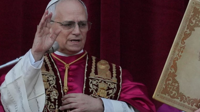 Así el momento donde el papa León XVI habla en español para saludar a Perú; donde vivió más de 40 años