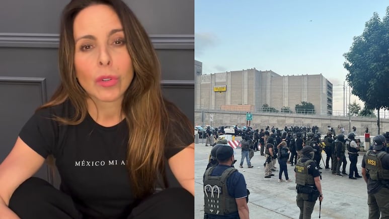 Kate del Castillo envía un mensaje a los migrantes, tras redadas por la ICE: “Nuestra lucha es con la cabeza en alto”