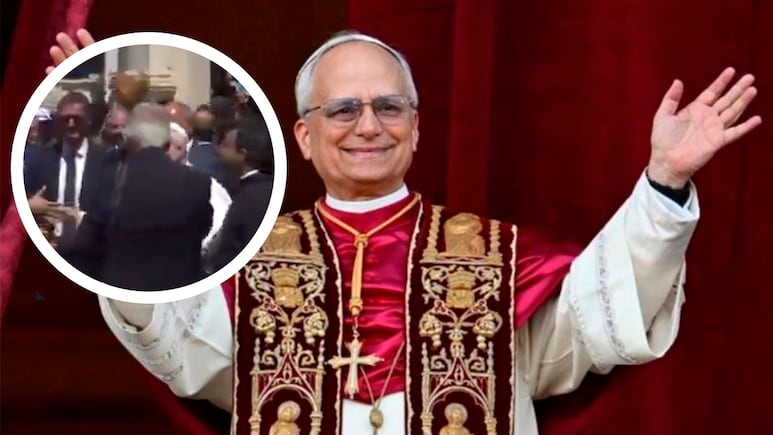 Papa León XIV sufre de agresión durante recorrido en la plaza de San Pedro; estado de salud