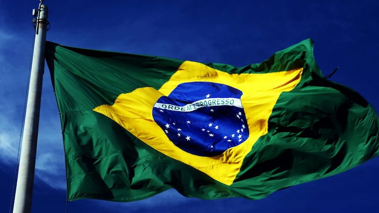 Bandera de Brasil.