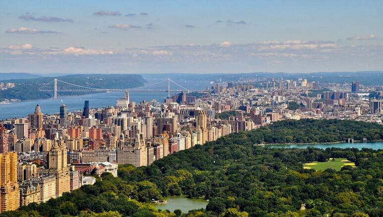 vista panoramica de Nueva York