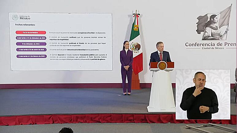 Estos son los REQUISITOS para inscribirse a la convocatoria para la elección de jueces, magistrados y ministros del 2025