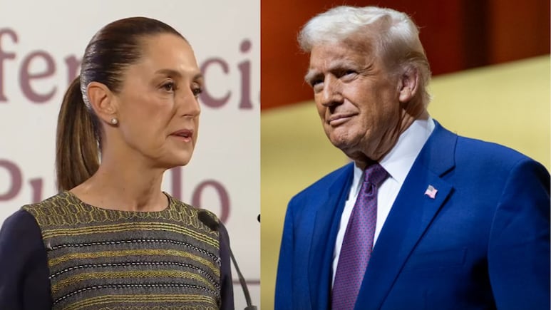 Claudia Sheinbaum sostiene llamada telefónica con Donald Trump