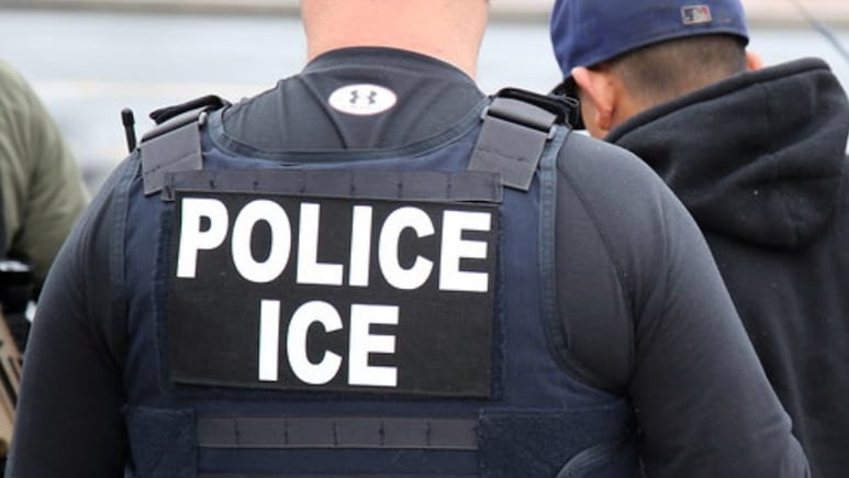 Policía del ICE (Servicio de Control de Inmigración y Aduanas)