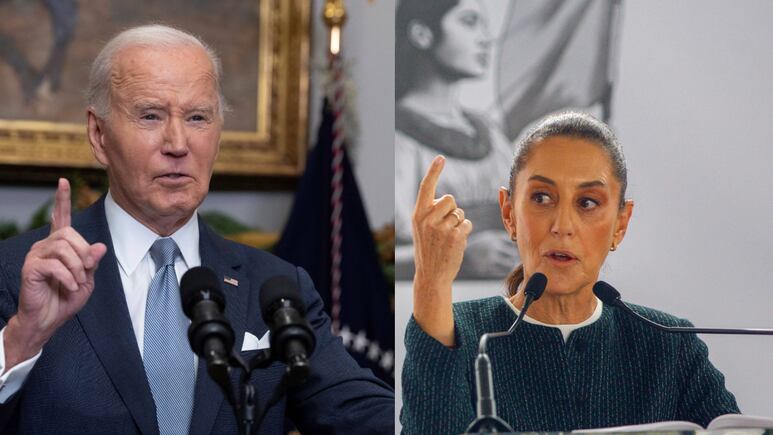 Biden agradece a Sheinbaum por decomiso de 20 millones de dosis de fentanilo
