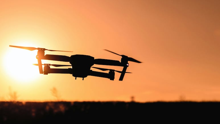 Drones de guerra.