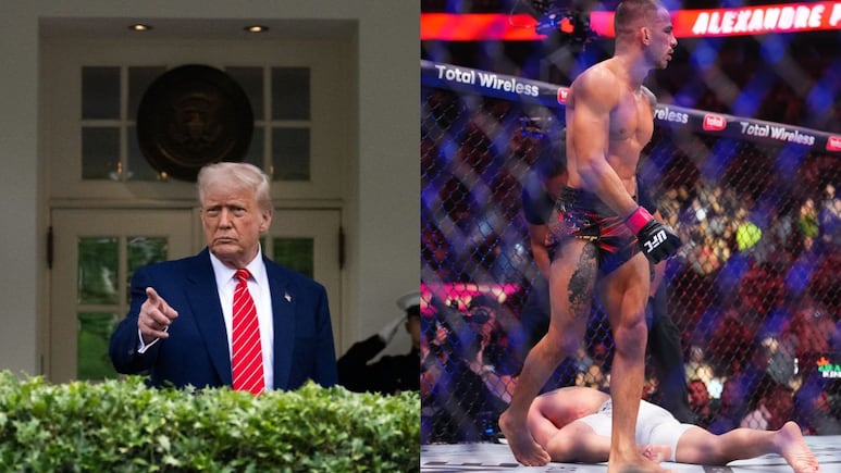 Donald Trump anunció pelea de UFC en la Casa Blanca por celebración 250 del 4 de julio