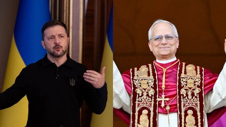 Zelensky y el papa León XIV proponen al Vaticano como sede de paz entre Ucrania y Rusia