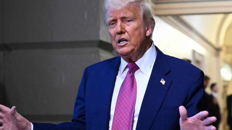 Donald Trump, presidente de Estados Unidos.