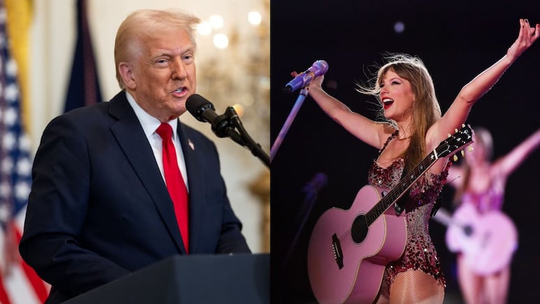 Trump se lanza contra Taylor Swift tras críticas de Bruce Springsteen durante concierto