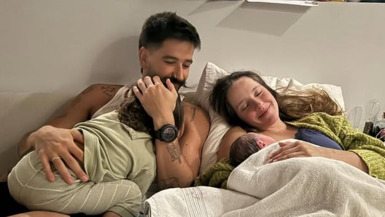 Camilo y Evaluna aclaran por qué le pusieron amaranto a su segundo bebé