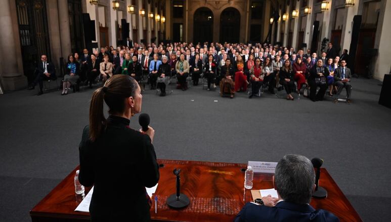 claudia sheinbaum reunión