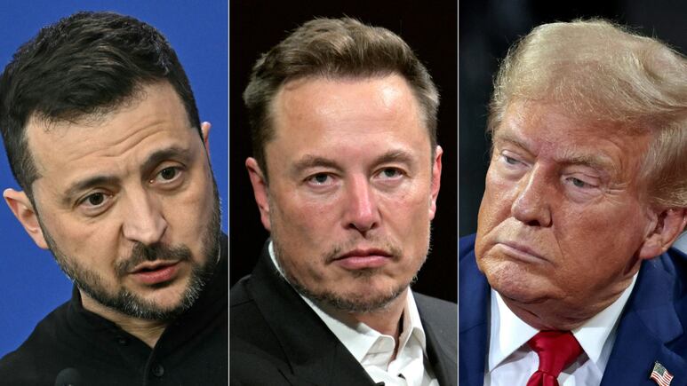 ¿Por qué Elon Musk se unió a la llamada que Donald Trump tuvo con Volodymyr Zelensky?