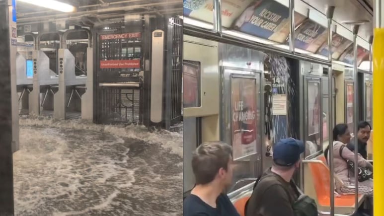 Metro de Nueva York inundado, preocupa que aumenten inundaciones desde Ohio