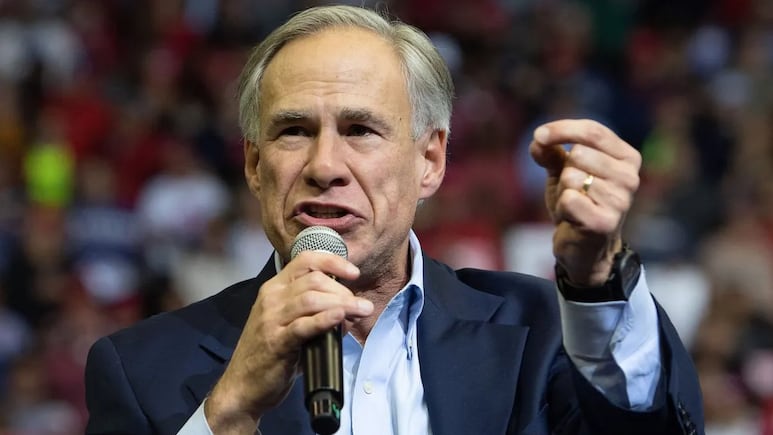 Greg Abbott, gobernador de Texas.