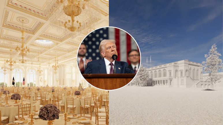 Trump anuncia construcción de un nuevo salón de baile en La Casa Blanca