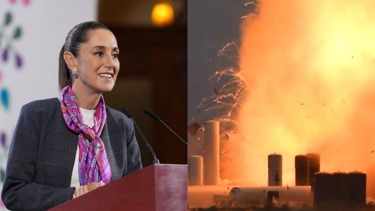 Claudia Sheinbaum analiza sanciones contra SpaceX, tras ingresar a México sin permiso y provocar daños