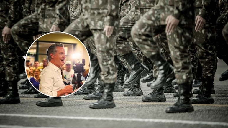 Gavin Newsom insiste a Trump que se retire Guardia Nacional de Los Ángeles
