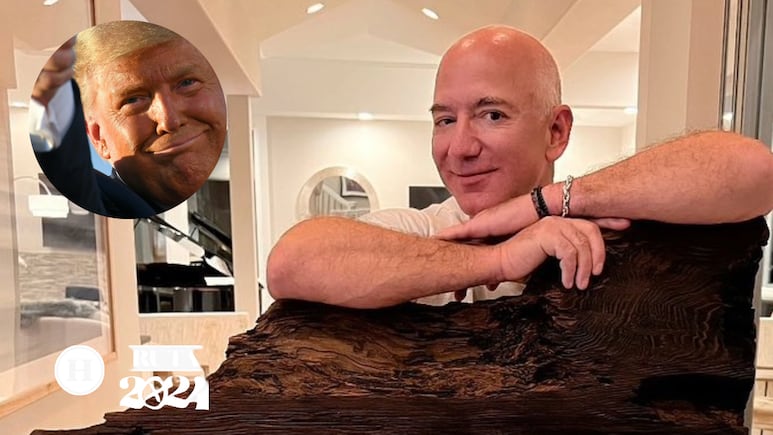 Jeff Bezos; el segundo hombre más rico del mundo felicita a Donald Trump por "contundente victoria"