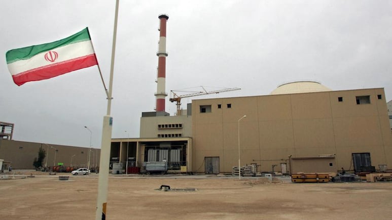 Reactor nuclear en Bushehr, Irán.