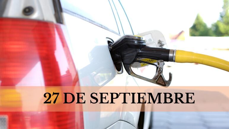 Precio de la gasolina en la frontera HOY viernes 27 de septiembre