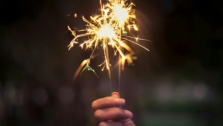 Fuegos artificiales en Nueva Jersey.