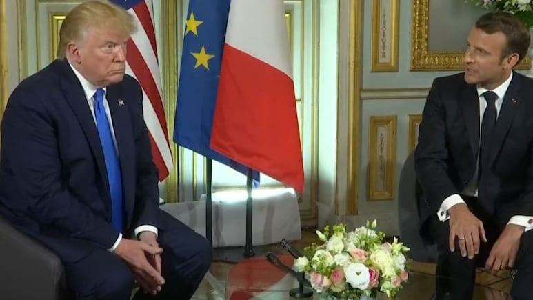 Trump desestima postura de Macron por reconocer a Palestina; “Es buen tipo, pero esa declaración no tiene peso”