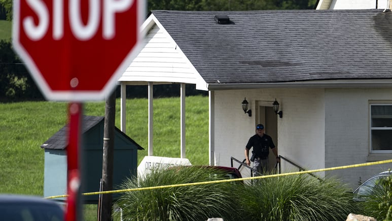 Iglesia de Kentucky, donde un hombre disparó a cuatro personas.