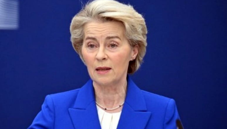 Ursula von der Leyenn, presidenta de la Comisión Europea.