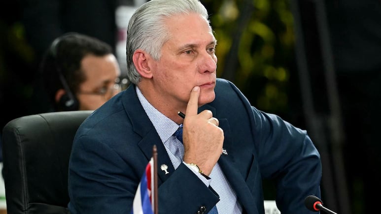 Miguel Díaz-Canel, presidente de Cuba.