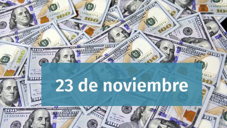 Precio del dólar HOY en México: sábado 23 de noviembre
