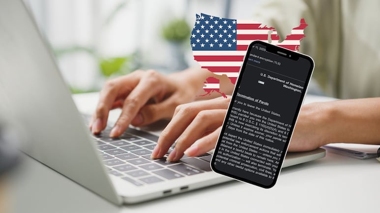 Inmigrantes que solicitaron asilo en EEUU denuncian que están recibiendo correos para autodeportarse