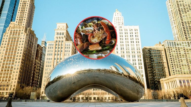 Es el restaurante de mariscos y pescados más famoso de Chicago; su cangrejo es el más sabroso de la zona