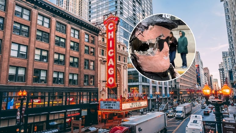 Piñatas de agentes ICE en Chicago se vuelven virales en medio de redadas