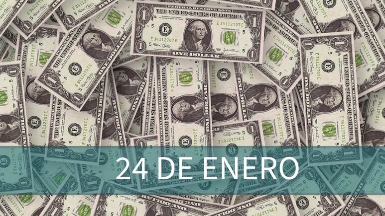Precio del dólar HOY en México: viernes 24 de enero