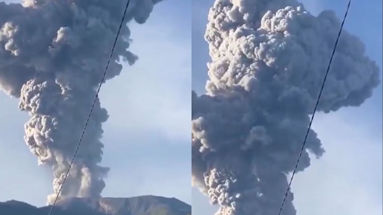 Entra en erupción volcán Marapi en Sumatra, ¿cuántos años llevaba inactivo?