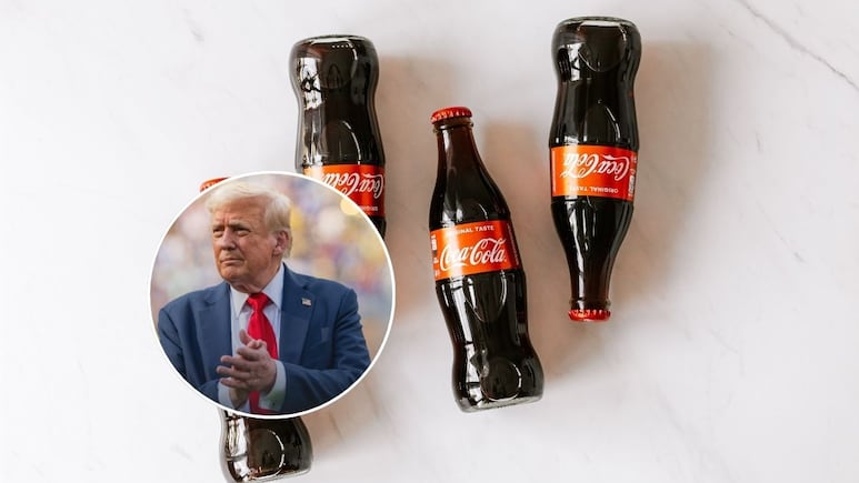Donald Trump llegó a un acuerdo con Coca-Cola; volverán a la fórmula original con caña de azúcar