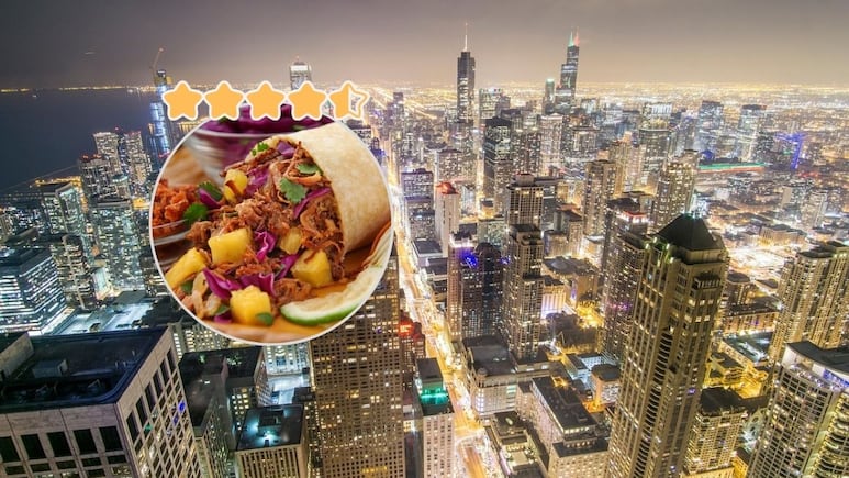 Dónde puedo desayunar burritos 100% mexicanos en Chicago; este restaurante recomienda Taste Atlas