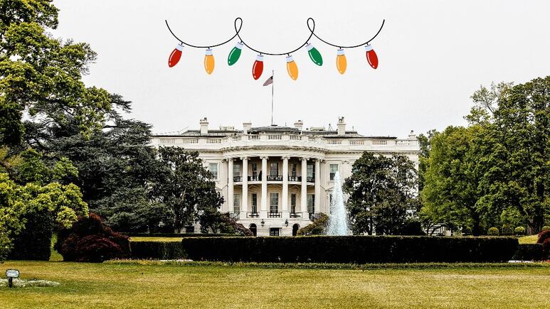 ¿Cuál es la temática navideña del 2024 con la que adornaron la Casa Blanca?
