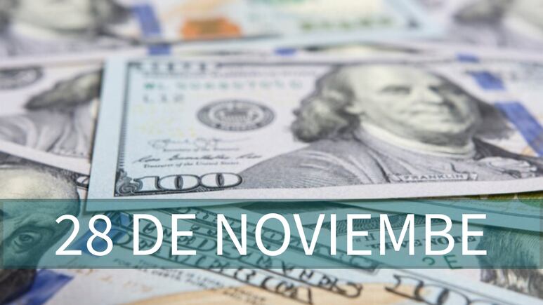 Precio del dólar HOY en México: jueves 28 de noviembre