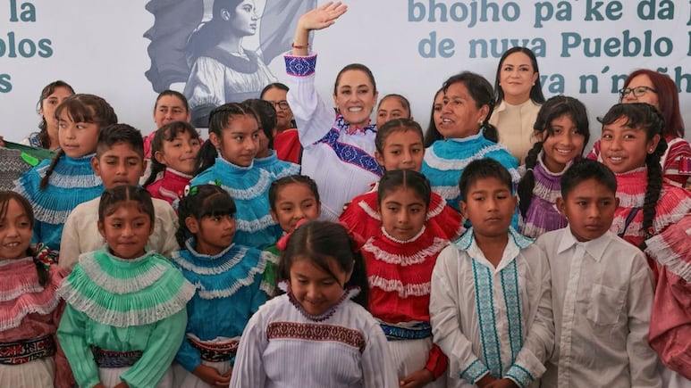 Claudia Sheinbaum habló del cambio de poder judicial durante su visita a Querétaro